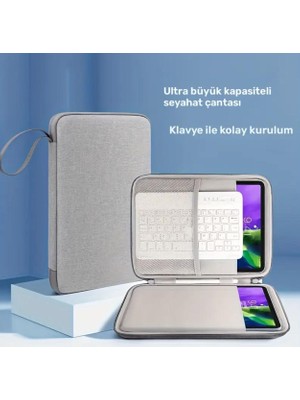 Bölmeli Tablet ve Notebook Için Dayanıklı Koruma Kılıfı Taşınabilir Çanta