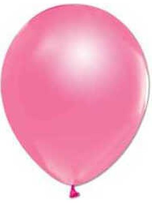 Balon Metalik 12 Inc (Jojo Balloons) Pembe PK:100