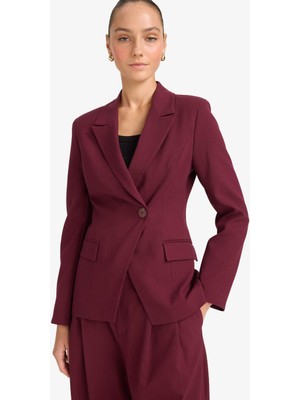 DeFacto Fitted Düğmeli Blazer Ceket F7441AX25AU