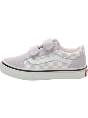 VN000CYAEMY1 Vans Old Skool V &amp;ccedil;ocuk Spor Ayakkabı Mor