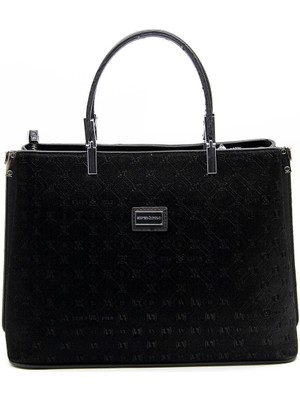 Silver & Polo Siyah - Siyah SP924 Kadın El Çantası