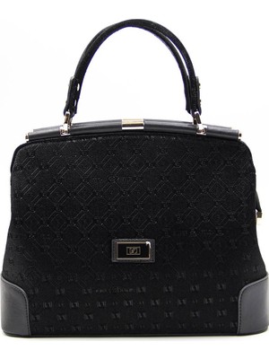 Silver & Polo Siyah - Siyah SP706 Kadın El Çantası