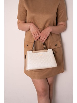 Silver Polo Kadın El Çantası Sedef - S.nut NV913