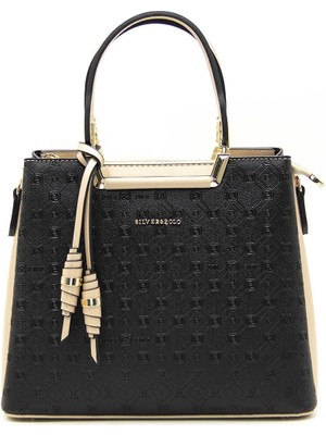 Silver Polo Kadın El Çantası Siyah - S.nut NV969