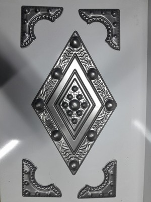 Dekoratif Ferforje Kapı Köşe Süsü