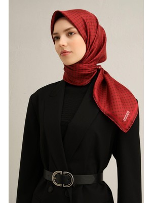 Armine 2025 Yaz Sezonu %100 Twill Ipek Eşarp 9345D 81