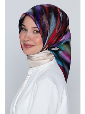 Armine Nostalji Serisi %100 Twill Ipek Eşarp 8339D 39