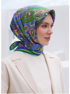 Belli %100 Twill Ipek Eşarp 4111D 09