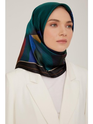 Armine Nostalji Serisi %100 Sura Ipek Eşarp 8819D 04