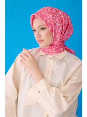 Belli %100 Twill Ipek Eşarp 4103D 80