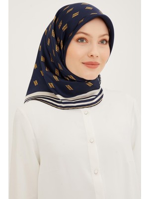 Armine Nostalji Serisi %100 Sura Ipek Eşarp 8959D 05