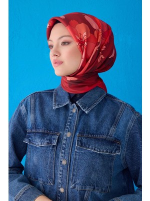 Belli %100 Twill Ipek Eşarp 4100D 31