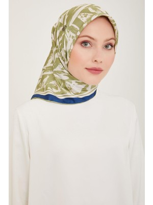 Belli %100 Twill Ipek Eşarp 4014D 85
