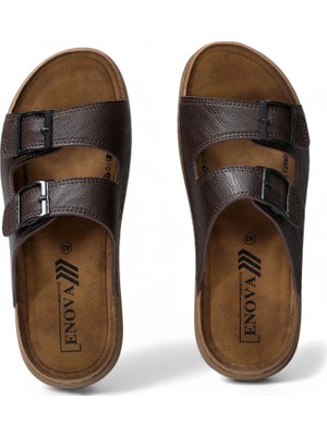 Şık ve Ortopedik Erkek Terlik – Ev & Dış Mekan