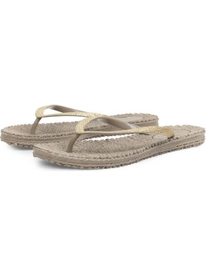 Gri Kadın Plaj Terliği CHEERFUL01