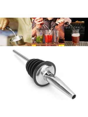 Siyah Çelik Şişe Ucu Servis Aparatı Yağdanlık Tapa Mantar Otel Restoran Için