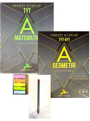 Paraf Yayınları Tyt Alıştıran Matematik+Geometri Soru Kütüphanesi-Yeni-
