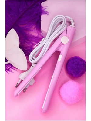 Seramik Ucu Mini Saç Düzleştirici Maşa Taşınabilir Mini Düzleştirici