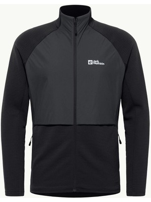 Jack Wolfskin Dormer Erkek Siyah Outdoor Ceketi