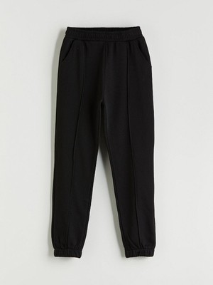 Beli Lastikli Kız Çocuk Jogger Eşofman Altı  (W5)