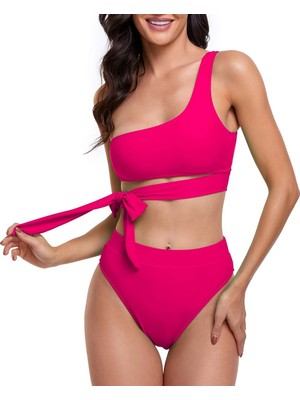 Bikini üstü yandan bağlama detaylı