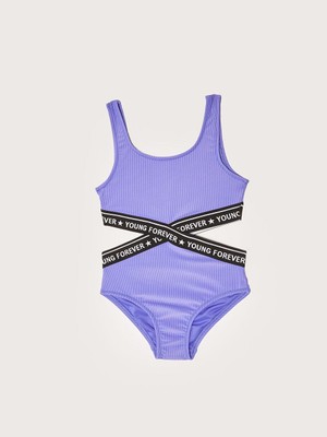 Deep Beach Kız çocuk mayokini DB200568CM