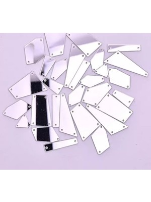 3cm 15 Adet Beyaz Akrilik Delikli Yapışkanlı Kına Hediyesi Hazırlık Seti