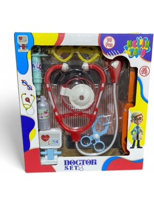 9 Parça Kutulu Eğitici Doktor Seti 3512