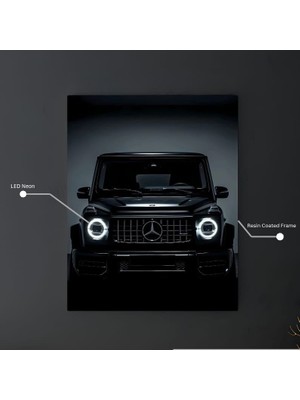 Neon Poster LED Işıklı – Dekoratif Duvar Posteri Hediye ve Ev Dekoru Için Harika Seçim