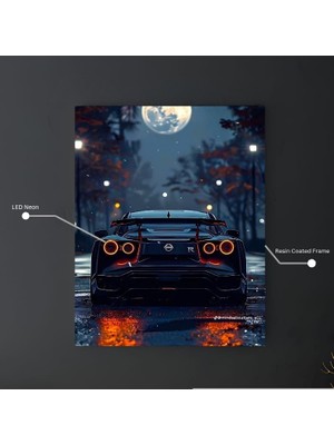 Neon Poster LED Işıklı – Dekoratif Duvar Posteri Hediye ve Ev Dekoru Için Harika Seçim