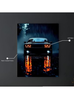 Neon Poster LED Işıklı – Dekoratif Duvar Posteri Hediye ve Ev Dekoru Için Harika Seçim