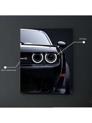 Neon Poster LED Işıklı – Dekoratif Duvar Posteri Hediye ve Ev Dekoru Için Harika Seçim