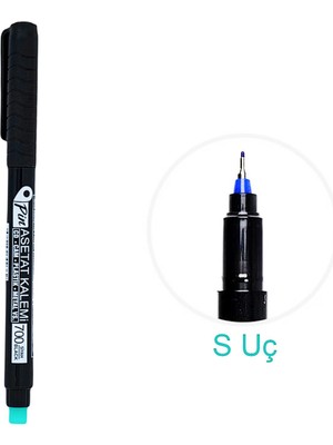 Pin 700 Asetat Kalemi S Uç