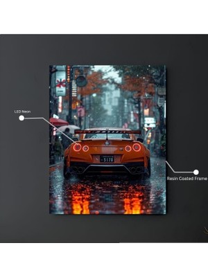 Neon Poster LED Işıklı – Dekoratif Duvar Posteri Hediye ve Ev Dekoru Için Harika Seçim