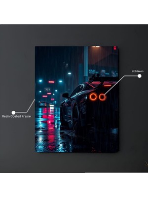 Neon Poster LED Işıklı – Dekoratif Duvar Posteri Hediye ve Ev Dekoru Için Harika Seçim