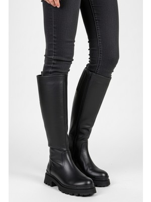 Albini 25100598K Kadın Deri Çizme