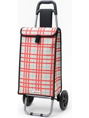 Dayanıklı Katlanabilir Tekerlekli Pazar Arabası