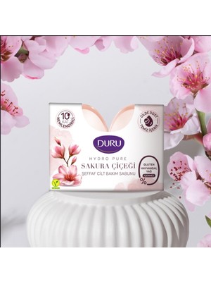 Hydro Pure Sakura Çiçeği Özlü Şeffaf Cilt Bakım Sabunu – Nemlendirici & Aydınlatıcı Etki