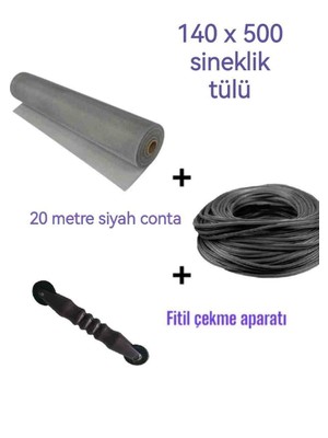 Fiberclass 140X500 Sıkıştırma Aparatı ve 20 mt Sıkıştırma Fitili