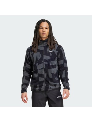 adidas  Erkek  Siyah  Ceket MT AOP FZ FL JY4814