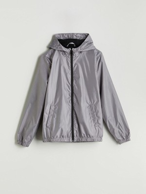 Kapüşonlu Erkek Çocuk Mont  (S5)