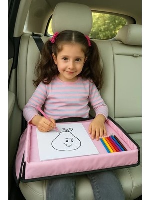 Be  Active Katlanabilir Pratik Çocuk Aktivite Masası Oto Koltuk Sehpası