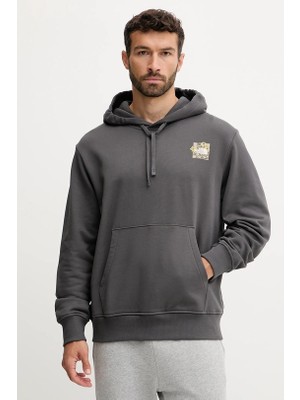 The North Face M Connect Relaxed Hooded Sweatshırt-Grap Erkek Antrasit Sweatshirt NF0A8E40RHI1