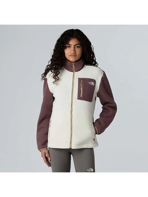 The North Face W Yumıorı Full Zıp Kadin Beyaz Polar NF0A8E88EWO1