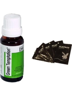 Hepsidahice Green Temptation D9 Kadın + 5li Pboy Lubricant Jel