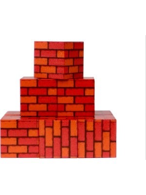 Megacraft 9 Parça Tuğla Blok