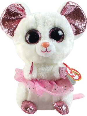 Ty Beanie Boos Tütülü Peluş Fare Nina 17 cm