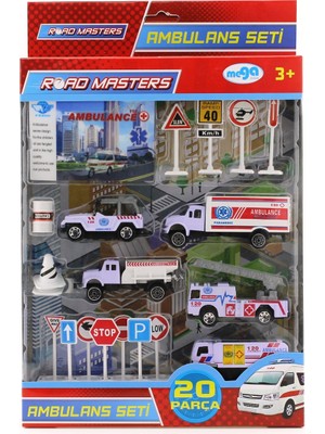 Kamyonlu Metal Ambulans Seti  JP9105