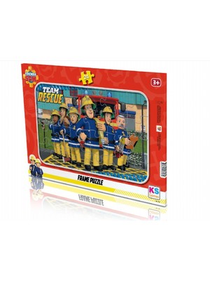 Ks Puzzle 24 Parça Fireman Sam Frame Puzzle