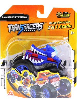 Transracers Dönüşen Araçlar Canavar Kurt / Kamyon